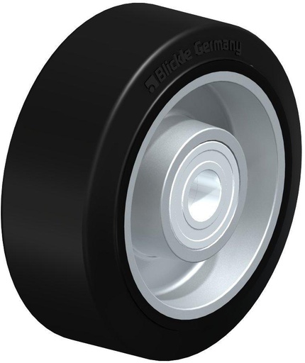 [372961] RUEDA SOLA GOMA ELASTICA 4" 100X40MM 200KG ALEV 100/15K 372961 BLICKLE