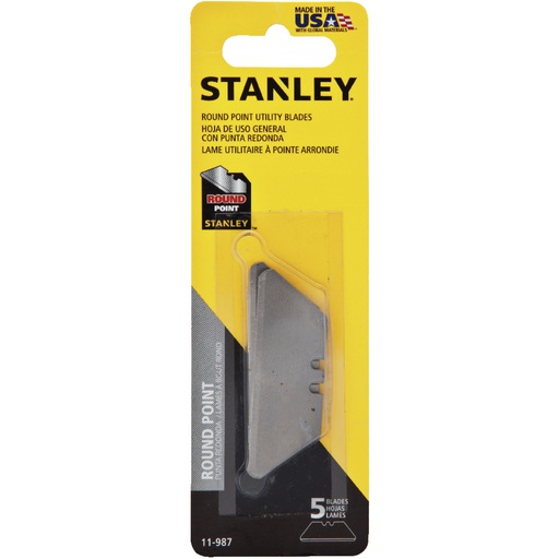 [11-987] CUCHILLAS REPUESTO P/CUTTER 5 PIEZAS 11-987 STANLEY