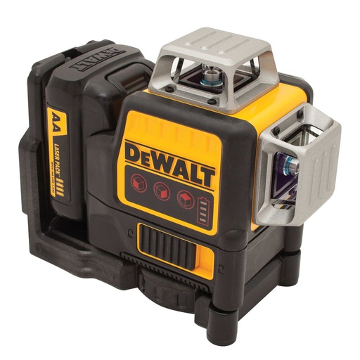[DW089LR] NIVEL LASER VERTICAL- HORIZONTAL MULTI-LINEA 3X360° ROJO 12V DW089LR DEWALT
