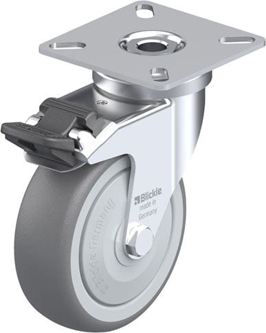 [574368] RUEDA GIRATORIA CON FRENO 3" 75KG LPA-TPA 75K-FI-FK 574368 BLICKLE