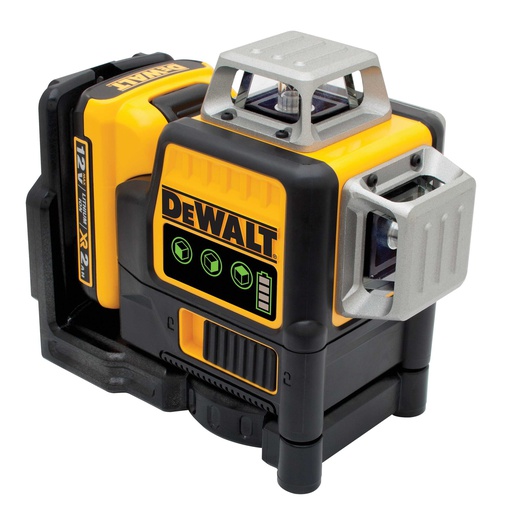 [DW089LG-K] NIVEL LASER VERTICAL- HORIZONTAL MULTI-LINEA 3X360° VERDE 12V DW089LG-K DEWALT