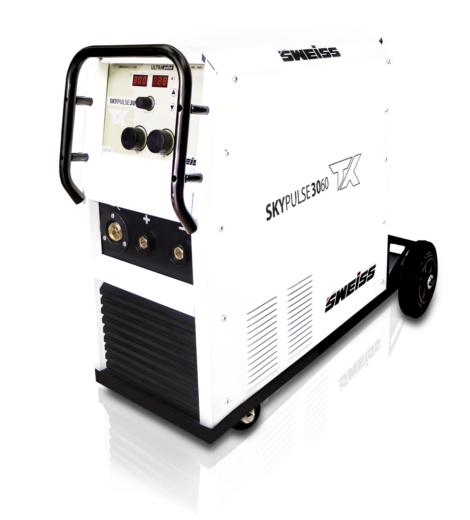 SOLDADORA COMPACTA MIG SKYPULSE 3060 TX 300A 220V 1FASE - 15Kg +