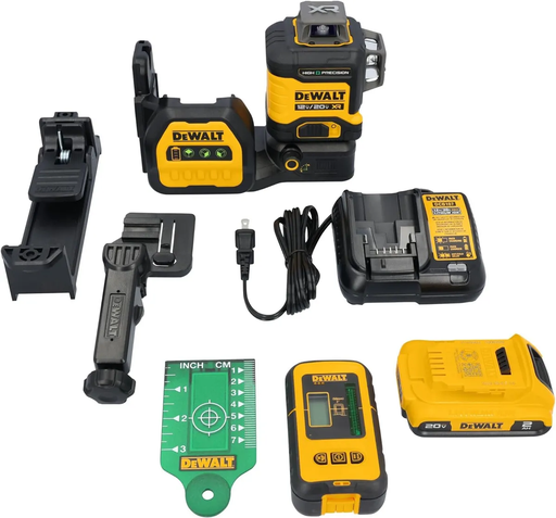[DCLE34033D1] NIVEL LASER VERTICAL- HORIZONTAL MULTI-LINEA 3X360° VERDE 20V DCLE34033D1 DEWALT