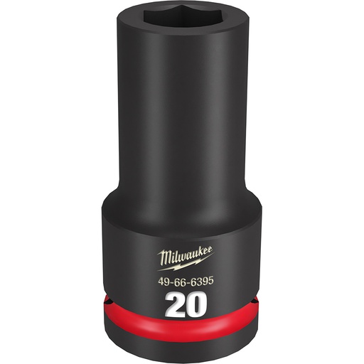 [49-66-6395] CUBO IMPACTO LARGO 3/4" 6 PUNTAS 20MM 49-66-6395 MILWAUKEE