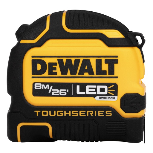 [DWHT35268S] CINTA METRICA ToughSeries™ 8MX1" LED DWHT35268S DEWALT