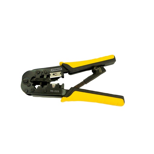 [96-225] ALICATE PELA CABLES 3 EN 1 PRENSA TERMINALES RJ45/RJ11 9" 96-225 STANLEY