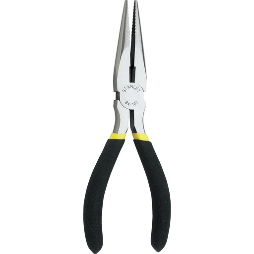 [84-101LA] ALICATE PUNTA LARGA MANGO ERGONOMICO 6" 84-101LA STANLEY