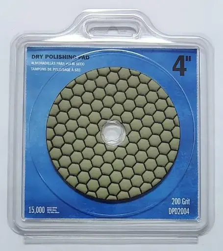 [DPD2004] DISCO PULIR MARMOL Y GRANITO SECO GR200 4" DPD2004 LACKMOND