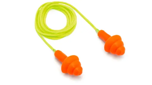 [RP3001] TAPÓN AUDITIVO AMARILLOS HIGH VISIBILITY REUTILIZABLES CON CORDÓN CAJA 50 PARES RP3001 PYRAMEX