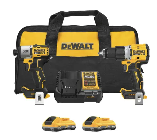 [DCK250D2-B3] KIT TALADRO PERCUTOR DCD806+ATORNILLADOR IMPACTO DCF845 20V MAX XR® DCK250D2-B3 DEWALT