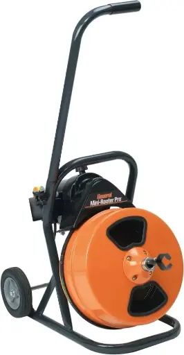 [112820] SONDA DESTAQUEADORA MINI-ROOTER PRO CABLE 75EM2 (75 PIES X 3/8”) & JUEGO DE CORTADORES MRCS 112820 GENERAL PIPE CLEANER