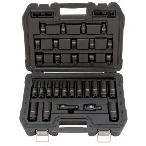 [DWMT19249] JUEGO CUBOS IMPACTO CORTOS/LARGOS  1/2" 30 PIEZAS MM DWMT19249 DEWALT 