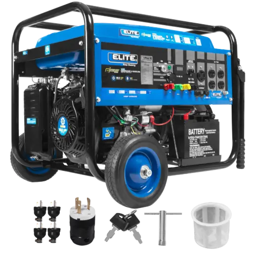 [2G80] GENERADOR PORTATIL CON RUEDAS 7.5 KW 120/240V 2G80 ELITE 